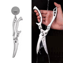 Load image into Gallery viewer, Heavy Duty Stainless Steel Bone-Cut Scissors