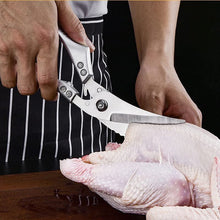 Load image into Gallery viewer, Heavy Duty Stainless Steel Bone-Cut Scissors