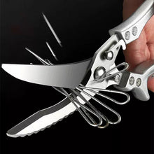 Load image into Gallery viewer, Heavy Duty Stainless Steel Bone-Cut Scissors