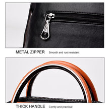 Load image into Gallery viewer, Dual-use Leather Backpack & Handbag