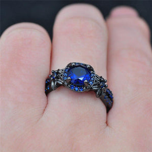 Vintage Black Sapphire Ring