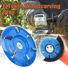 Load image into Gallery viewer, 3 Or 6 Teeth Woodcarving Disk