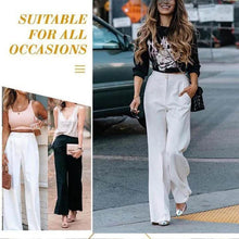 Load image into Gallery viewer, Effortless Tailored Wide Leg Pants