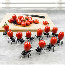 Load image into Gallery viewer, Hardworking Ants Moving Fruit Fork (12 PCs)