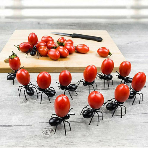 Hardworking Ants Moving Fruit Fork (12 PCs)