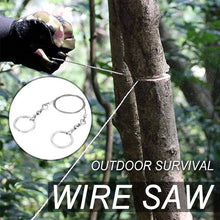 Load image into Gallery viewer, Outdoor Survival Wire Saw