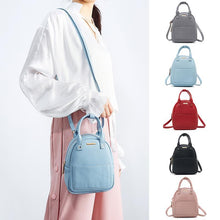 Load image into Gallery viewer, PU Leather Cute Candy Color Mini Backpack