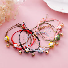 Load image into Gallery viewer, Hand Crafted Lucky Cat Knotted Bracelet
