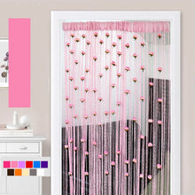 Load image into Gallery viewer, Rose Thread Door Curtain