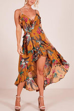 Load image into Gallery viewer, New Stylish Sexy Floral Print Vacation Maxi Dress.AQ