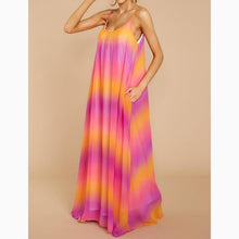 Load image into Gallery viewer, New Summer Sleeveless Gradient Maxi Dresses.MC