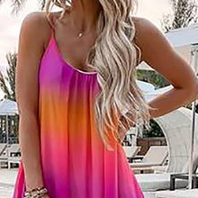 Load image into Gallery viewer, New Summer Sleeveless Gradient Maxi Dresses.MC