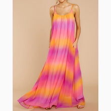 Load image into Gallery viewer, New Summer Sleeveless Gradient Maxi Dresses.MC