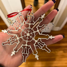 Load image into Gallery viewer, Funny Snowflake Ornament