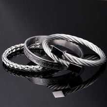 Load image into Gallery viewer, Woven Stainless Steel Bracelet
