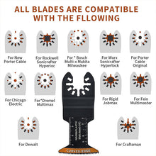Load image into Gallery viewer, Curved-Edge Oscillating Tool Blades(20 PCS)