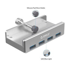 Load image into Gallery viewer, Mountable Desk Side USB 3.0 Adapter Hub 👩🏻💻 👨🏻💻