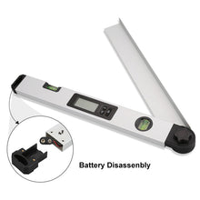Load image into Gallery viewer, Aluminum alloy digital display angle ruler