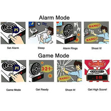 Load image into Gallery viewer, Gun Target Shoot Alarm Clock