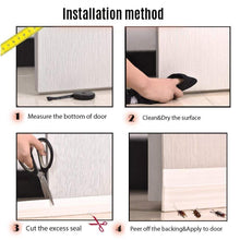 Load image into Gallery viewer, Under Door Draft Stopper Insulator Door Sweep  39" Length