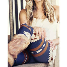Load image into Gallery viewer, Camouflage printed high elastic leggings