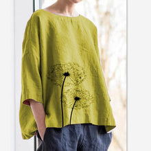 Load image into Gallery viewer, Comfy Flower Printed Blouse