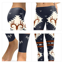Load image into Gallery viewer, Camouflage printed high elastic leggings