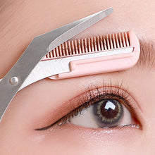 Load image into Gallery viewer, Eyebrow Trimmer Set🌙Eyebrow Scissors With Comb✂️