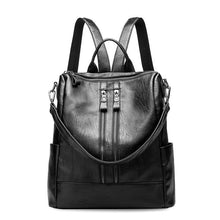 Load image into Gallery viewer, Fashion Leather Travel Multifunction Mummy Backpack