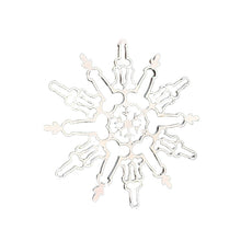 Load image into Gallery viewer, Funny Snowflake Ornament