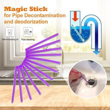 Load image into Gallery viewer, Magic Stick for Pipe Decontamination & Deodorization (12 PCS)