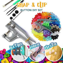 Load image into Gallery viewer, Snap & Clip Button DIY Set (300 Pcs Set)