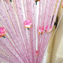 Load image into Gallery viewer, Rose Thread Door Curtain