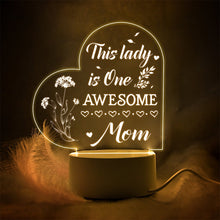 Load image into Gallery viewer, Acrylic Engraved Night Light - Best Mother’s Day Gifts
