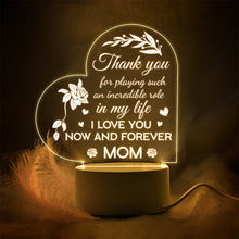 Load image into Gallery viewer, Acrylic Engraved Night Light - Best Mother’s Day Gifts
