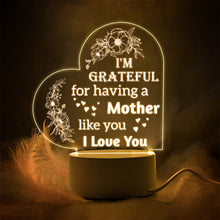 Load image into Gallery viewer, Acrylic Engraved Night Light - Best Mother’s Day Gifts