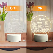 Load image into Gallery viewer, Acrylic Engraved Night Light - Best Mother’s Day Gifts
