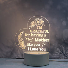 Load image into Gallery viewer, Acrylic Engraved Night Light - Best Mother’s Day Gifts