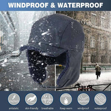 Load image into Gallery viewer, Unisex windproof &amp; warm &amp; ear protection &amp; face protection hat