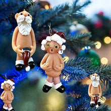 Load image into Gallery viewer, Santa Claus Pendant Resin Christmas Decoration