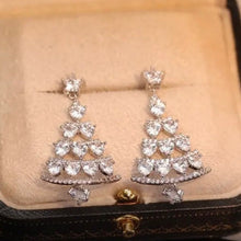 Load image into Gallery viewer, Christmas Tree Stud Earrings