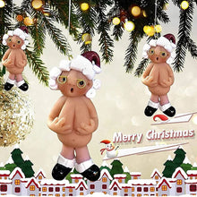 Load image into Gallery viewer, Santa Claus Pendant Resin Christmas Decoration