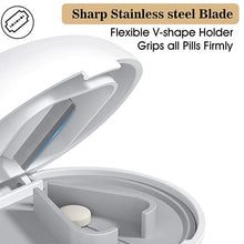 Load image into Gallery viewer, Pill Cutter Splitter with Dispenser