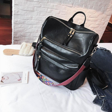 Load image into Gallery viewer, Vintage PU Leather Backpack