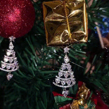 Load image into Gallery viewer, Christmas Tree Stud Earrings