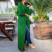 Load image into Gallery viewer, Long Twist Sweater Jacket