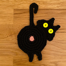 Load image into Gallery viewer, 🐱Funny Cat Butt Coasters Cat Butt Cup Mat Knitted Gift for Cat Fans