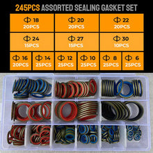 Load image into Gallery viewer, Assorted Sealing Gasket Set
