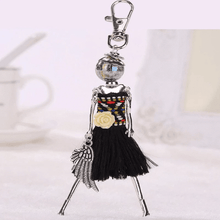 Load image into Gallery viewer, Handmade Doll Keychain