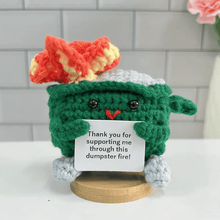 Load image into Gallery viewer, Saker Crochet Dumpster Raging Fire